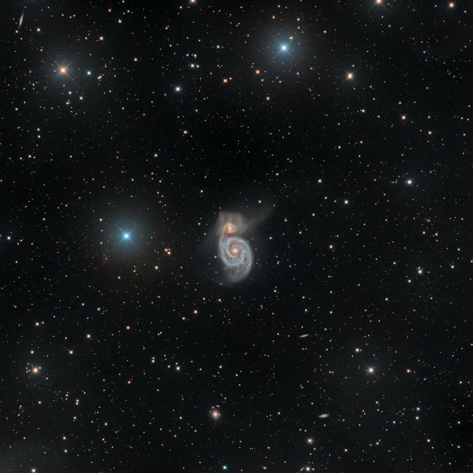 M51 — Galaxie du Tourbillon