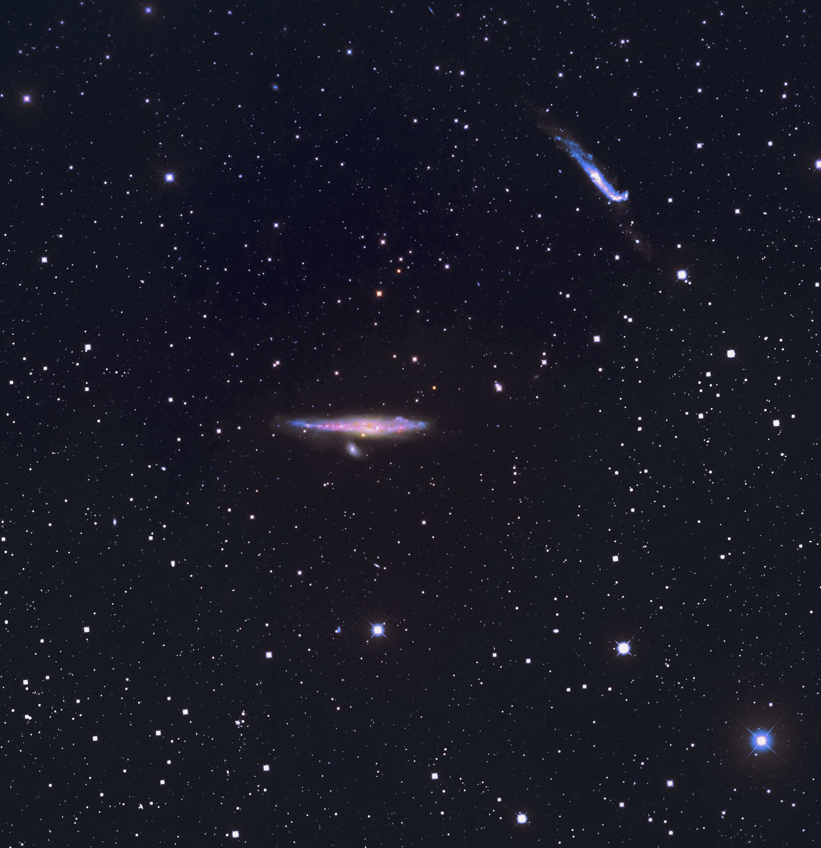 NGC 4631 — Galaxie de la Baleine