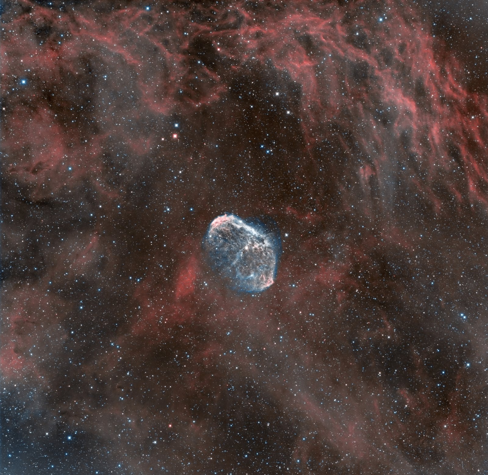 NGC 6888 — Nébuleuse du Croissant